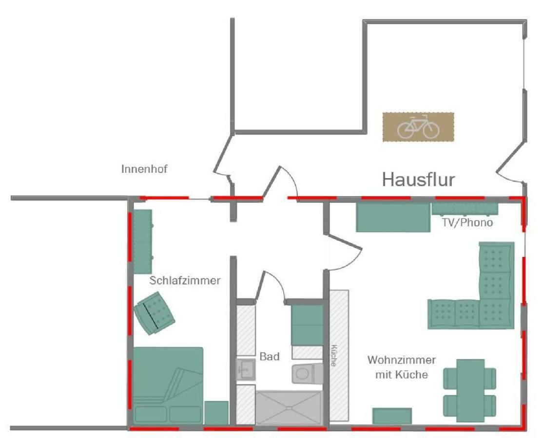 Pirna-Apartment ภายนอก รูปภาพ